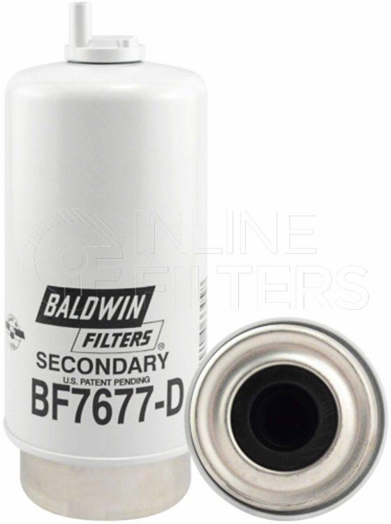 Baldwin BF7677-D. Baldwin - Fuel Manager Filter Series - BF7677-D.