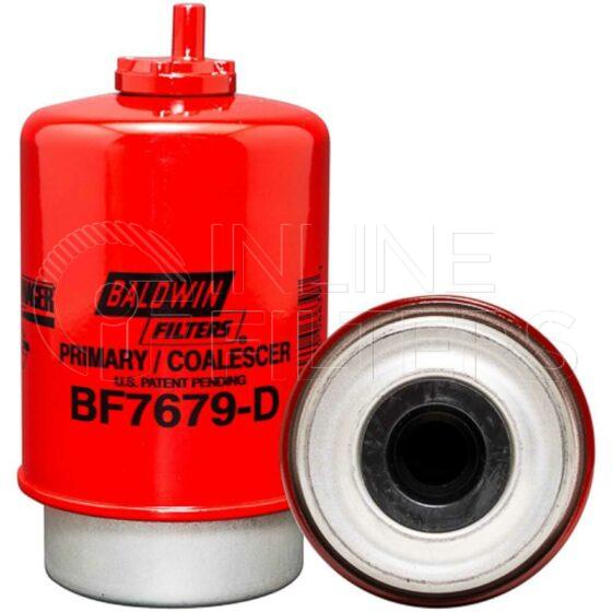 Baldwin BF7679-D. Baldwin - Fuel Manager Filter Series - BF7679-D.