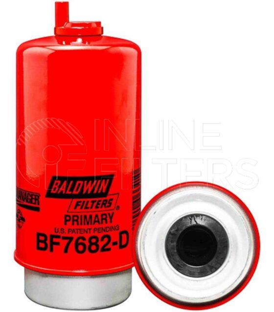 Baldwin BF7682-D. Baldwin - Fuel Manager Filter Series - BF7682-D.