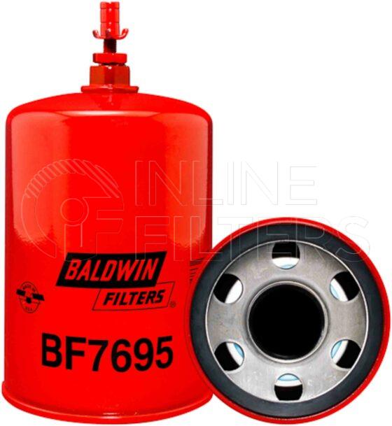 Baldwin BF7695. Baldwin - Spin-on Fuel Filters - BF7695.