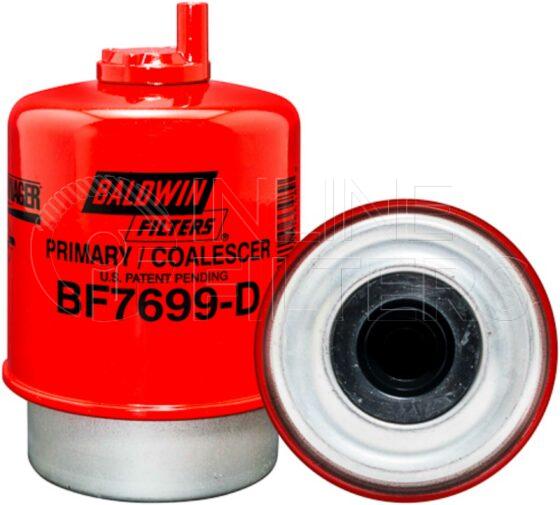 Baldwin BF7699-D. Baldwin - Fuel Manager Filter Series - BF7699-D.