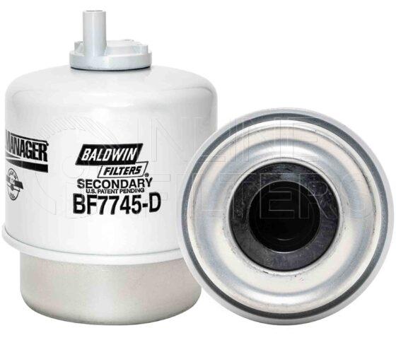 Baldwin BF7745-D. Details: Baldwin - Fuel Manager Filter Series - BF7745-D.