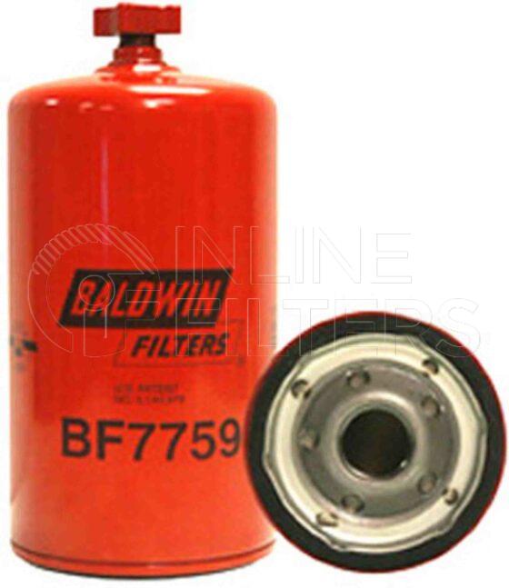 Baldwin BF7759. Baldwin - Spin-on Fuel Filters - BF7759.