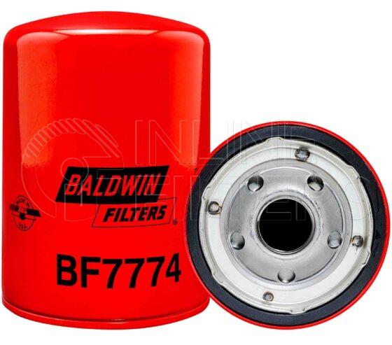 Baldwin BF7774. Details: Baldwin - Spin-on Fuel Filters - BF7774.