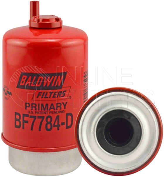 Baldwin BF7784-D. Baldwin - Fuel Manager Filter Series - BF7784-D.
