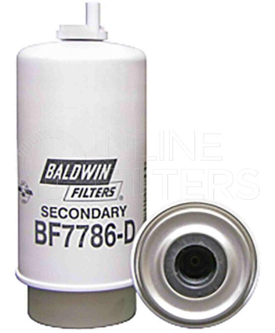 Baldwin BF7786-D. Baldwin - Fuel Manager Filter Series - BF7786-D.