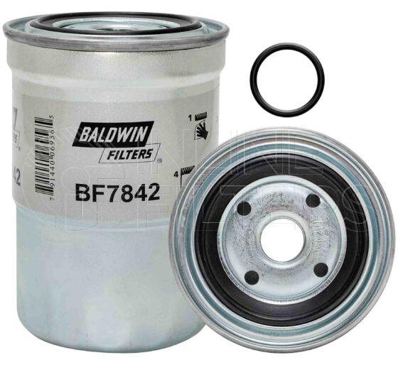 Baldwin BF7842. Details: Baldwin - Spin-on Fuel Filters - BF7842.