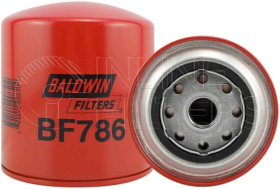 Baldwin BF786. Baldwin - Spin-on Fuel Filters - BF786.