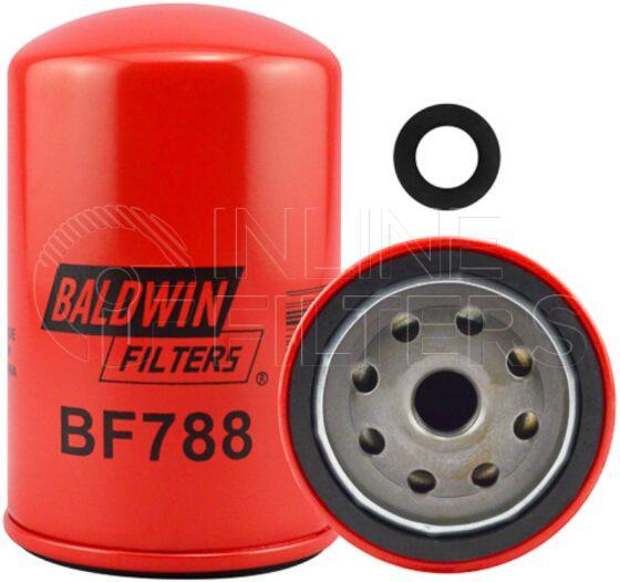 Baldwin BF788. Baldwin - Spin-on Fuel Filters - BF788.
