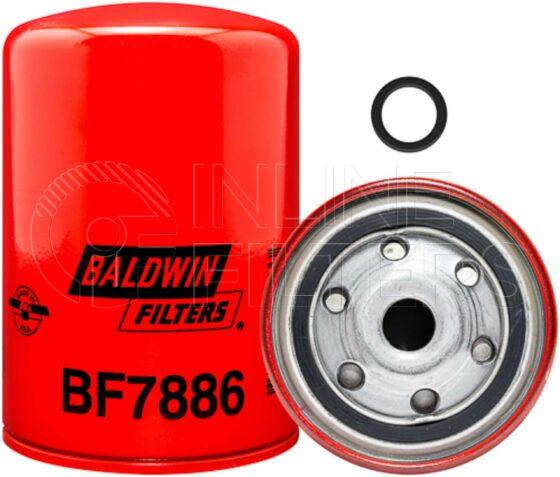 Baldwin BF7886. Baldwin - Spin-on Fuel Filters - BF7886.