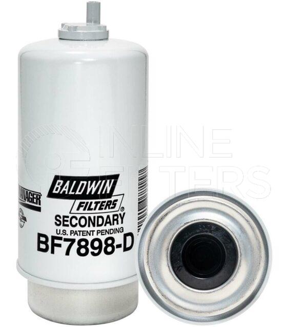 Baldwin BF7898-D. Baldwin - Fuel Manager Filter Series - BF7898-D.