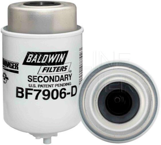 Baldwin BF7906-D. Baldwin - Fuel Manager Filter Series - BF7906-D.