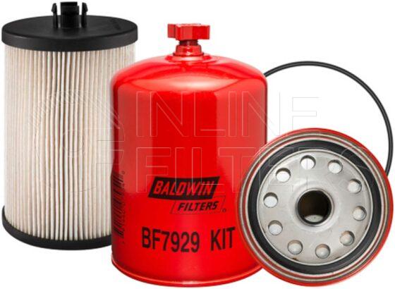 Baldwin BF7929 KIT. Baldwin - Fuel Filter Kits - BF7929 KIT.
