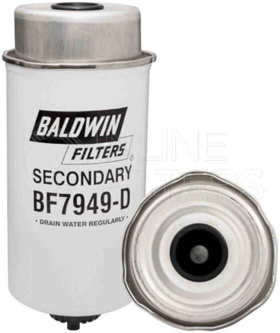 Baldwin BF7949-D. Baldwin - Fuel Manager Filter Series - BF7949-D.