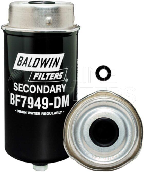 Baldwin BF7949-DM. Baldwin - Fuel Manager Filter Series - BF7949-DM.