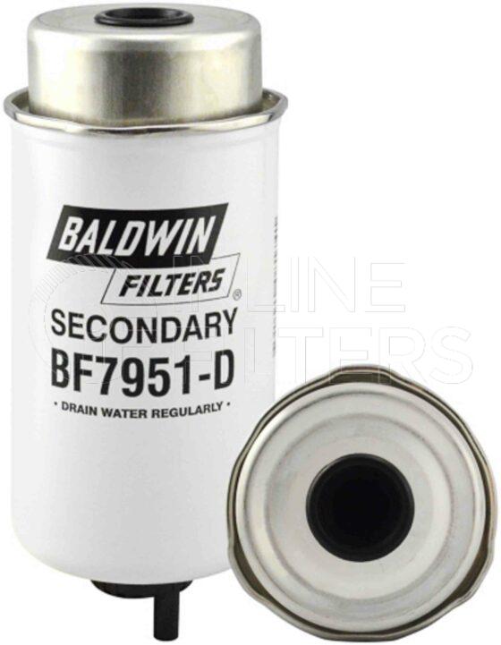 Baldwin BF7951-D. Baldwin - Fuel Manager Filter Series - BF7951-D.
