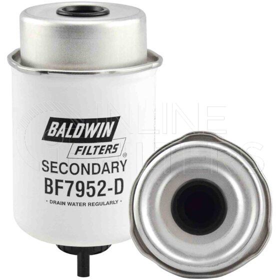 Baldwin BF7952-D. Details: Baldwin - Fuel Manager Filter Series - BF7952-D.