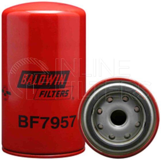 Baldwin BF7957. Baldwin - Spin-on Fuel Filters - BF7957.
