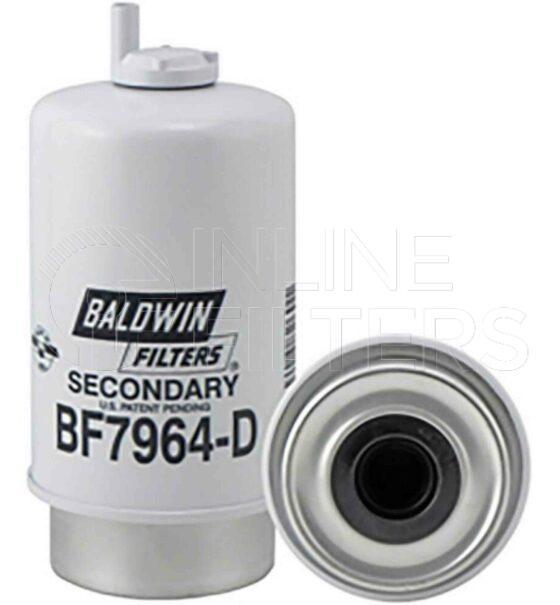 Baldwin BF7964-D. Baldwin - Fuel Manager Filter Series - BF7964-D.