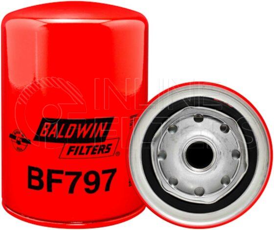 Baldwin BF797. Baldwin - Spin-on Fuel Filters - BF797.