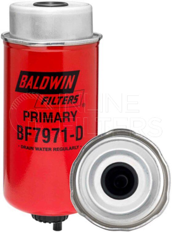 Baldwin BF7971-D. Baldwin - Fuel Manager Filter Series - BF7971-D.