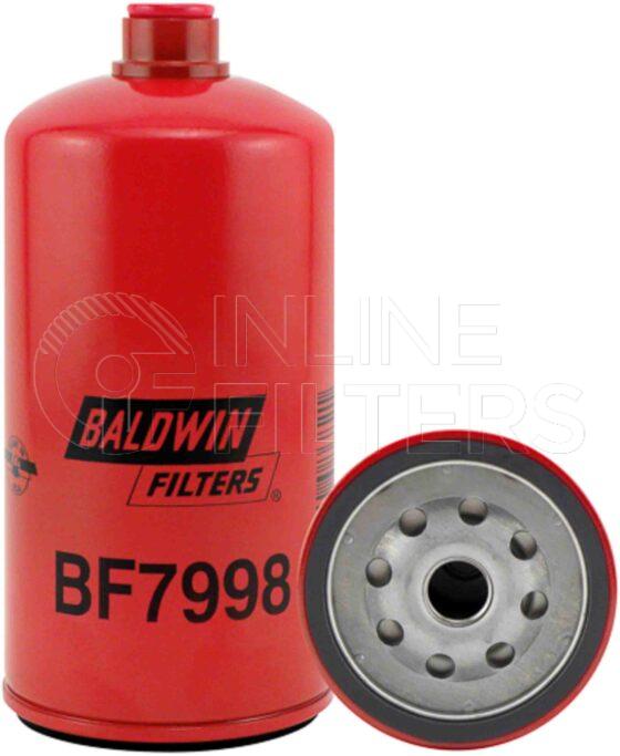 Baldwin BF7998. Baldwin - Spin-on Fuel Filters - BF7998.