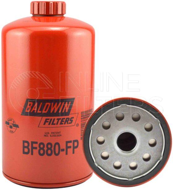 Baldwin BF880-FP. Baldwin - Spin-on Fuel Filters - BF880-FP.