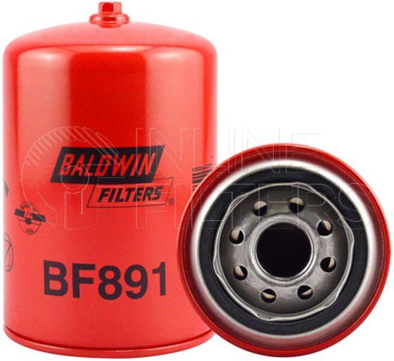 Baldwin BF891. Baldwin - Spin-on Fuel Filters - BF891.