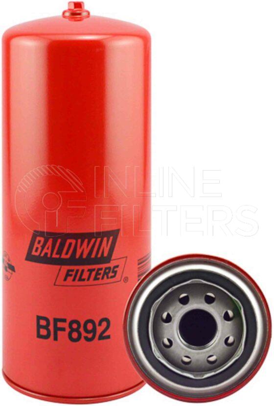 Baldwin BF892. Baldwin - Spin-on Fuel Filters - BF892.