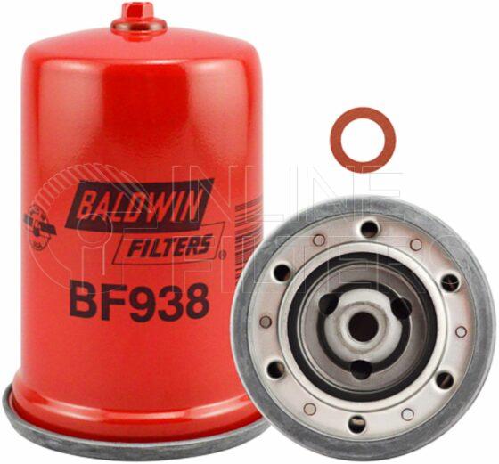 Baldwin BF938. Baldwin - Spin-on Fuel Filters - BF938.
