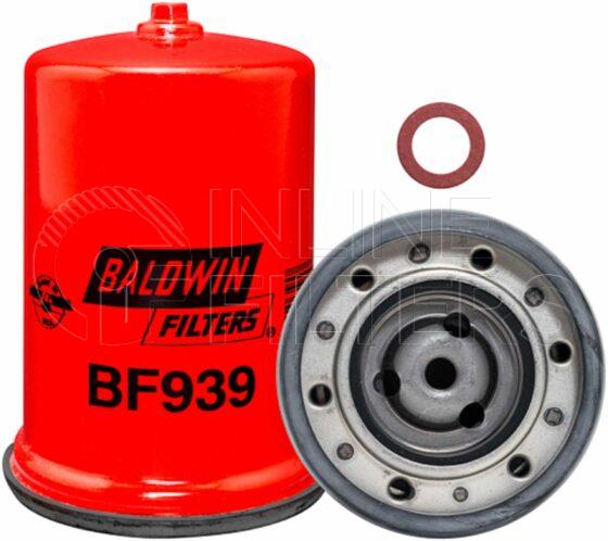 Baldwin BF939. Baldwin - Spin-on Fuel Filters - BF939.