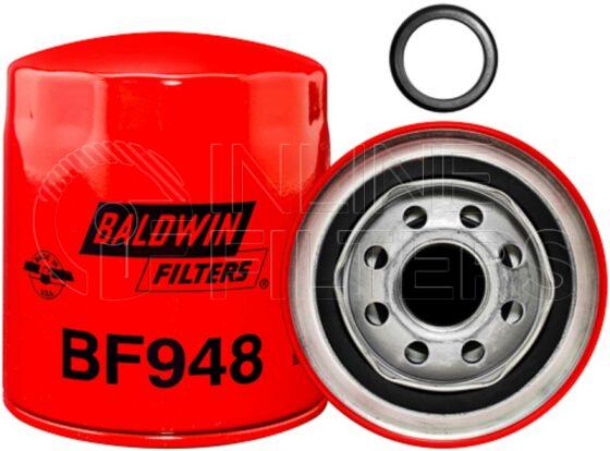 Baldwin BF948. Baldwin - Spin-on Fuel Filters - BF948.