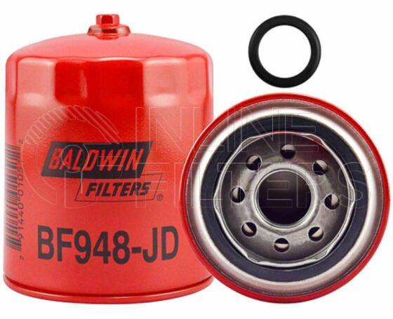 Baldwin BF948-JD. Baldwin - Spin-on Fuel Filters - BF948-JD.
