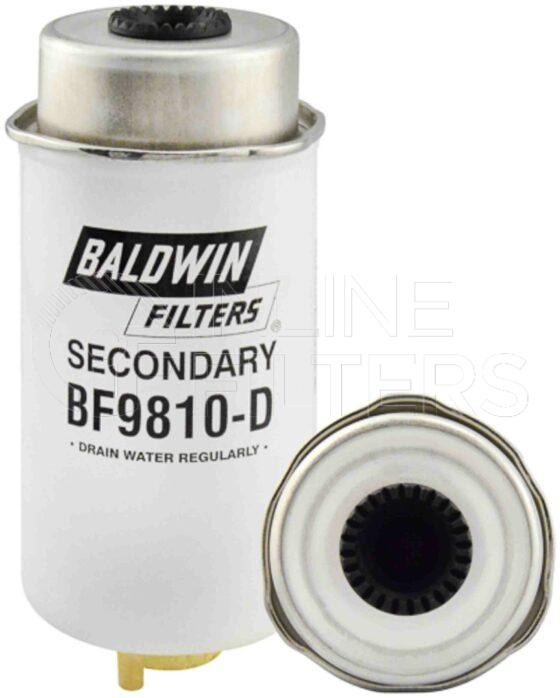 Baldwin BF9810-D. Baldwin - Fuel Manager Filter Series - BF9810-D.