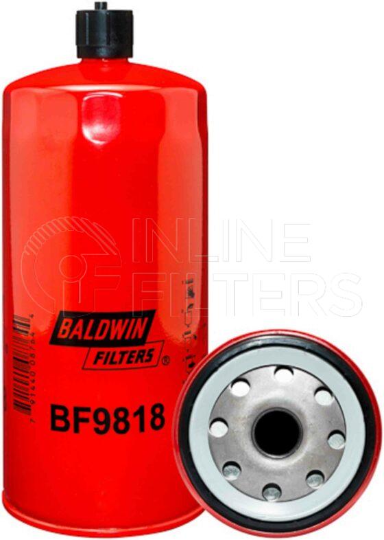 Baldwin BF9818. Baldwin - Spin-on Fuel Filters - BF9818.