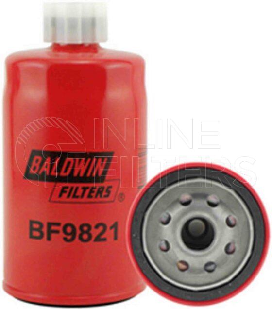 Baldwin BF9821. Baldwin - Spin-on Fuel Filters - BF9821.