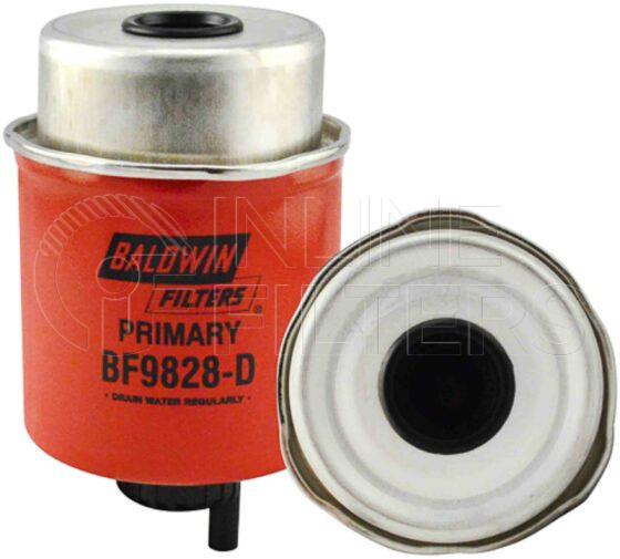 Baldwin BF9828-D. Baldwin - Fuel Manager Filter Series - BF9828-D.