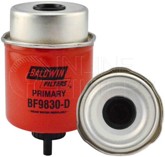 Baldwin BF9830-D. Baldwin - Fuel Manager Filter Series - BF9830-D.