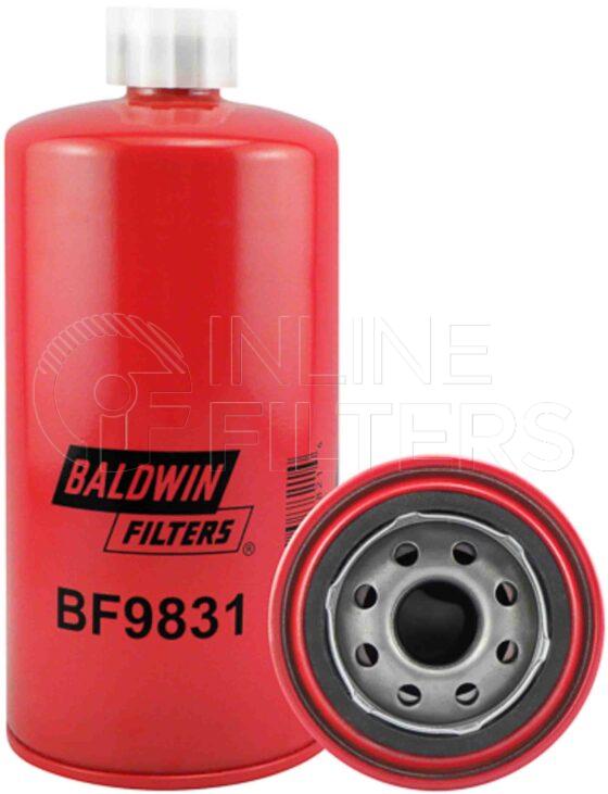 Baldwin BF9831. Baldwin - Spin-on Fuel Filters - BF9831.