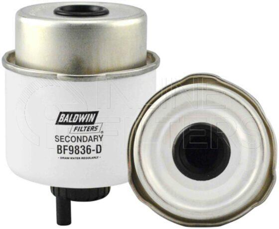 Baldwin BF9836-D. Baldwin - Fuel Manager Filter Series - BF9836-D.