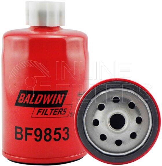 Baldwin BF9853. Fuel Filter Product – Brand Specific Baldwin – Spin On Product Baldwin filter product