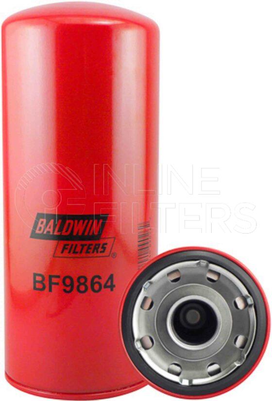 Baldwin BF9864. Baldwin - Spin-on Fuel Filters - BF9864.