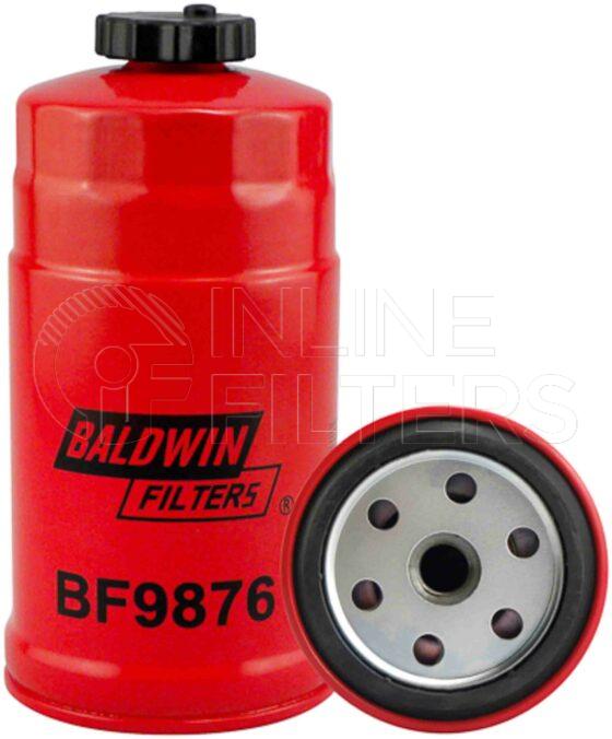 Baldwin BF9876. Baldwin - Spin-on Fuel Filters - BF9876.