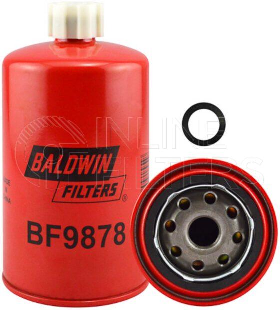 Baldwin BF9878. Baldwin - Spin-on Fuel Filters - BF9878.
