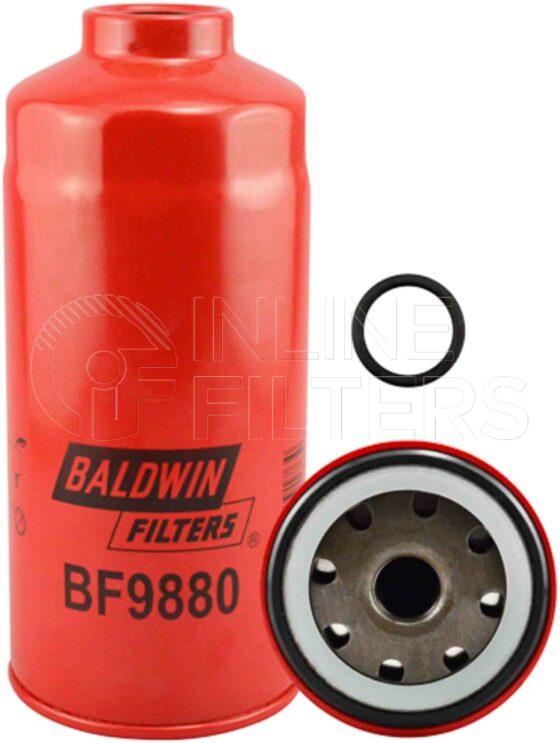 Baldwin BF9880. Baldwin - Spin-on Fuel Filters - BF9880.