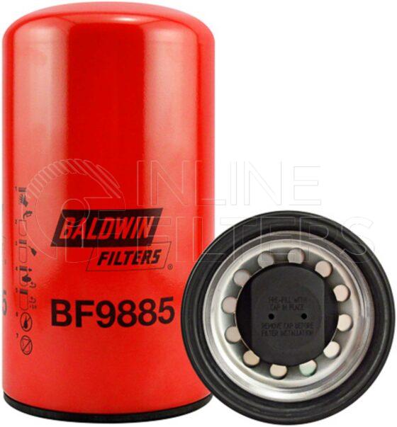 Baldwin BF9885. Baldwin - Spin-on Fuel Filters - BF9885.