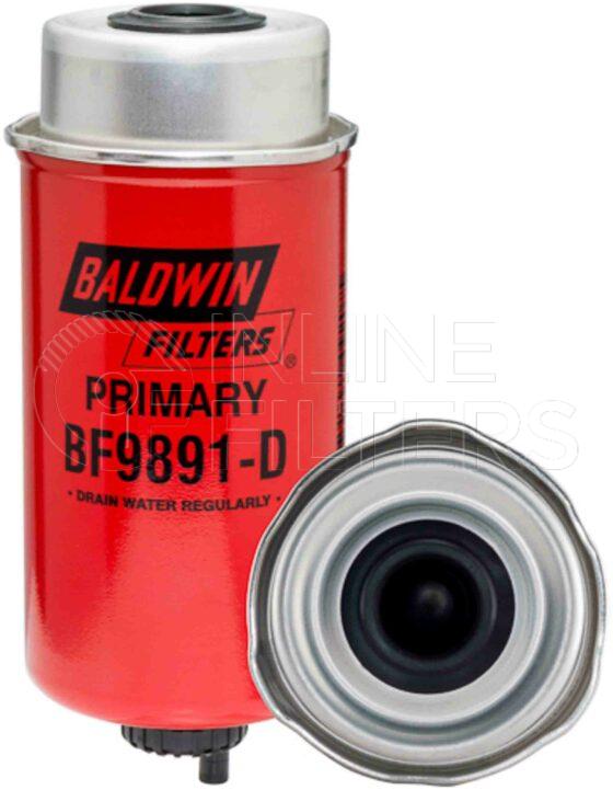 Baldwin BF9891-D. Baldwin - Fuel Manager Filter Series - BF9891-D.
