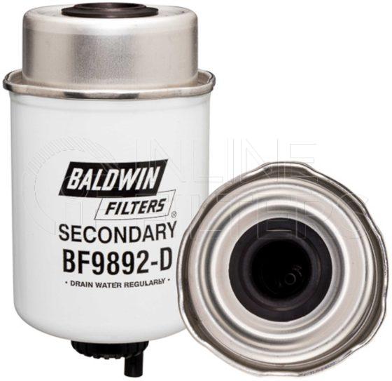 Baldwin BF9892-D. Baldwin - Fuel Manager Filter Series - BF9892-D.