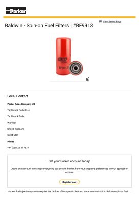 Datasheet for FBW-BF9913