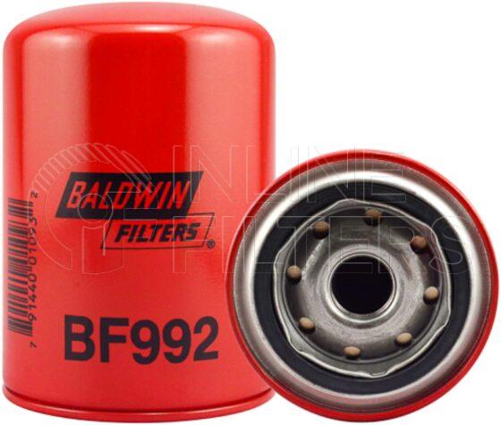 Baldwin BF992. Baldwin - Spin-on Fuel Filters - BF992.